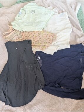 Closet Clean Out Workout Tops Bundle. Lulu, Popflex, Athleta, Gymshark